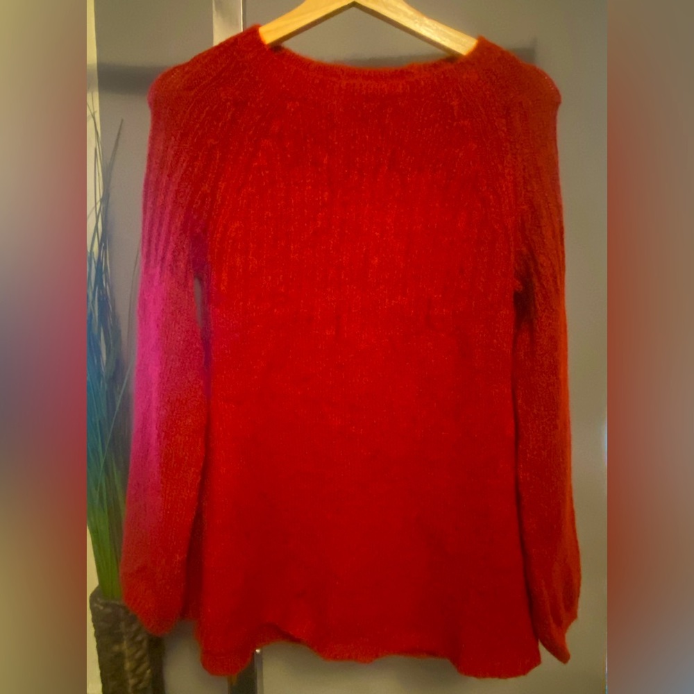 Womens Easy Fit Tunic Sweater XS